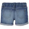 imageThe Childrens Place Baby Girls and Toddler Jean Midi ShortsPoppie Wash