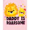 imageThe Childrens Place Girls and Toddler School Days Short Sleeve Graphic TShirtsRainbowDaddy RoarMommy Snail 3pack