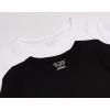 imageThe Childrens Place Baby Girls Basic Layering Long Sleeve Tee 2 PackBlackWhite 2pack