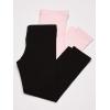 imageThe Childrens Place Baby Girls Leggings 2 PackBlackShell 2pack