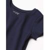 imageThe Childrens Place Baby Girls and Toddler Short Sleeve Basic Layering TShirtTidal Single