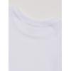 imageThe Childrens Place Baby Girls and Toddler Short Sleeve Basic Layering TShirtWhite Single