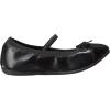imageThe Childrens Place Girls Kayla Velvet Flat Shoe ShoeBlack