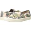 imageThe Childrens Place Girls Kayla Velvet Flat Shoe ShoeCamobg Camo Slipon
