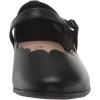 imageThe Childrens Place girls Closed Toe Maryjane FlatsBlack Scalop