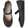 imageThe Childrens Place girls Closed Toe Maryjane FlatsBlack Scalop