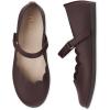 imageThe Childrens Place girls Closed Toe Maryjane FlatsDk Brown Scalop