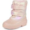 imageThe Childrens Place Baby Girls Faux Fur Trim Snow BootPink