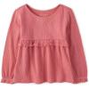 imageThe Childrens Place Girls and Toddler Long Sleeve Everyday Casual Knit ShirtLotus Flower