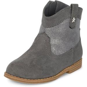 imageThe Childrens Place Baby Girls Western Cowgirl BootGrey