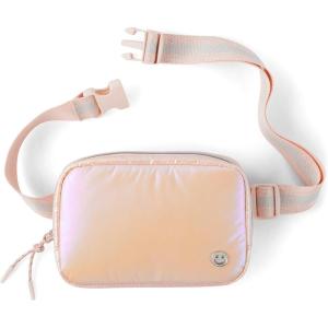 imageThe Childrens Place Girls Crossbody Belt BagPink Marble