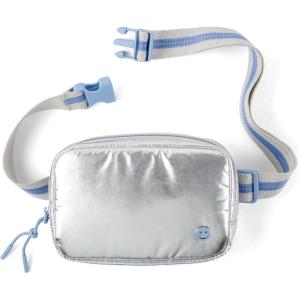 imageThe Childrens Place Girls Crossbody Belt BagSilver