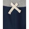imageThe Childrens Place Baby Boys Active Fleece Jogger Pants 2 PackBlueGreenTeal 3 Pack