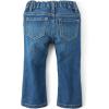 imageThe Childrens Place Baby Toddler Girls Basic Bootcut JeansIndigo Stone Single