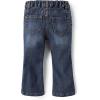 imageThe Childrens Place Baby Toddler Girls Basic Bootcut JeansIndigo StoneVictory Blue Wash 2pack
