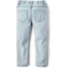 imageThe Childrens Place Baby and Toddler Girls Basic Skinny Jeans MultipackDark Indigo WashBlues WashSky Wash 3pack