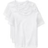 imageThe ChildrenS Place BabyBoys And Toddler Basic Short Sleeve TeeWhite 3pack