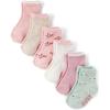 imageThe Childrens Place Baby Girls and Toddler Midi Socks Variety PackFloral 6pack