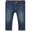 imageThe Childrens Place Baby Girls and Toddler SuperSoft Stretch Denim JeggingsDusk Wash Single