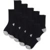 imageThe Childrens Place Boys Crew Socks Variety PackBlack 10pack