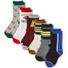 imageThe Childrens Place Boys Crew Socks Variety PackSport 6pack
