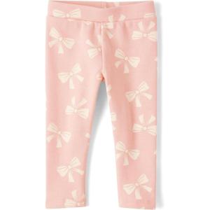 imageThe Childrens Place Baby Girls and Toddler Assorted Everyday Cozy Pull on LeggingsRose Ribbon