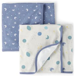 imageThe Childrens Place Baby Swaddle BlanketsIcicle 2pack