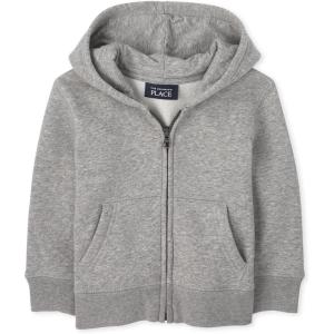 imageThe Childrens Place Baby Toddler Boys Zip Up HoodieSmoke