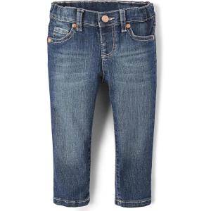 imageThe Childrens Place Girls and Toddler Basic Skinny JeansBlues Wash Single