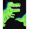 imageThe Childrens Place Baby Boys and Toddler Assorted Everyday Long Sleeve Graphic TShirtsmultipacksGreen Dinoa is for 2pack
