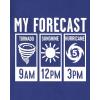 imageThe Childrens Place Baby Boys and Toddler Assorted Everyday Long Sleeve Graphic TShirtsmultipacksMy ForecastMaster Mess Maker 2pack