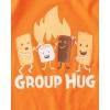 imageThe Childrens Place Baby Boys and Toddler Assorted Everyday Long Sleeve Graphic TShirtsmultipacksSmores HugHandsome Trouble 2pack