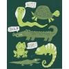 imageThe Childrens Place Baby Boys and Toddler Assorted Everyday Long Sleeve Graphic TShirtsmultipacksTurtleTiger 2pack