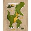 imageThe Childrens Place Baby Boys and Toddler Dino Long Sleeve Graphic TShirtsmultipacksCute FaceDino 2pack