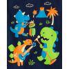 imageThe Childrens Place Baby Boys and Toddler Dino Long Sleeve Graphic TShirtsmultipacksGreen DinosDino Band 2pack