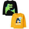 Green Dino/a is for 2-pack