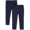 imageThe Childrens Place Baby Toddler Girls Ponte Knit Pull on JeggingsTidal 2 Pack