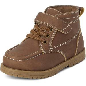 imageThe Childrens Place Baby Boys Ankle Boot ChukkaBrown Lace Up