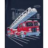 imageThe Childrens Place Baby Boys Dino Long Sleeve Graphic TShirtsFiretruckGreen Truck 2pack
