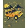 imageThe Childrens Place Baby Boys Dino Long Sleeve Graphic TShirtsFiretruckGreen Truck 2pack