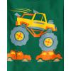 imageThe Childrens Place Baby Boys Dino Long Sleeve Graphic TShirtsMonster TruckConstruction Trucks 2pack