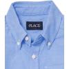 imageThe Childrens Place Boys Long Sleeve Oxford Button Down ShirtLt Blue