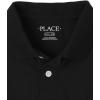 imageThe Childrens Place Boys Multipack Short Sleeve Pique PoloBlack 2pack