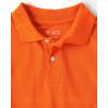 imageThe Childrens Place Boys Multipack Short Sleeve Pique PoloFlameSmokeBlack 3pack