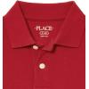 imageThe Childrens Place Boys Multipack Short Sleeve Pique PoloNauticoClassic RedWhite 6pack
