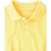 imageThe Childrens Place Boys Multipack Short Sleeve Pique PoloYellowSmokeBrook 3pack