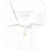 imageThe Childrens Place Boys Uniform Long Sleeve Pique PoloWhite 2pack