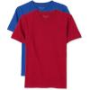 imageThe ChildrenS Place Boys Basic Short Sleeve TeeBlueRed 2pack