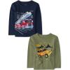 Firetruck/Green Truck 2-pack