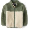 imageThe Childrens PlaceBaby Boysand Toddler Cozy Fuzzy Sherpa JacketHay Stack3 Years